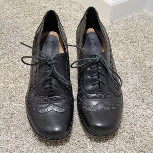Women's Earth Oxford Leather Shoes Size 7.5